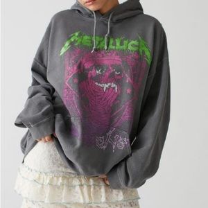 Metallica Hoodie | Urban Outfitters